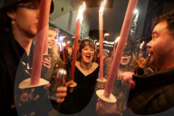 ‘A sense of anarchy and misrule’: the osses, warring oaks and lobbed sprouts of Penzance’s Montol festival