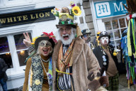 ‘A sense of anarchy and misrule’: the osses, warring oaks and lobbed sprouts of Penzance’s Montol festival