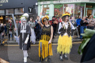 ‘A sense of anarchy and misrule’: the osses, warring oaks and lobbed sprouts of Penzance’s Montol festival