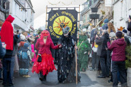 ‘A sense of anarchy and misrule’: the osses, warring oaks and lobbed sprouts of Penzance’s Montol festival