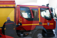 French Interior Minister At the Presentation of A Security Procedure Before New Year's Eve - Domont