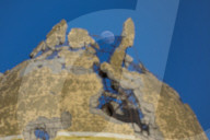 Displaced Palestinians in Nuseirat camp