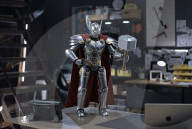 AI humanoid robot fits in backpack