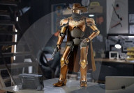 AI humanoid robot fits in backpack