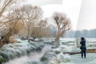 Icy weather for the New Year. 