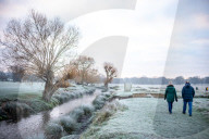 Icy weather for the New Year. 