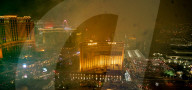 Las Vegas welcomes New Year with spectacular fireworks despite rain