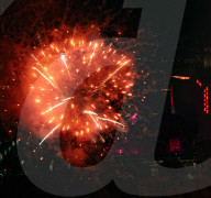 Las Vegas welcomes New Year with spectacular fireworks despite rain