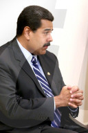 File photo of Ayatollah Ali Khamenei and Nicolas Maduro in 2015 - Tehran