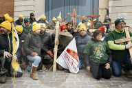Action By The Inter-Union Group Of Farmers In Toulouse