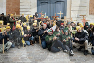 Action By The Inter-Union Group Of Farmers In Toulouse