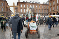 Action By The Inter-Union Group Of Farmers In Toulouse