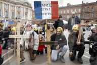 Action By The Inter-Union Group Of Farmers In Toulouse