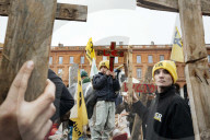 Action By The Inter-Union Group Of Farmers In Toulouse