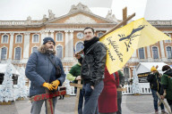 Action By The Inter-Union Group Of Farmers In Toulouse
