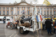 Action By The Inter-Union Group Of Farmers In Toulouse