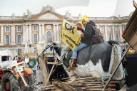 Action By The Inter-Union Group Of Farmers In Toulouse