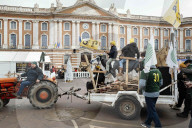 Action By The Inter-Union Group Of Farmers In Toulouse