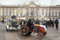 Action By The Inter-Union Group Of Farmers In Toulouse