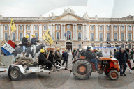 Action By The Inter-Union Group Of Farmers In Toulouse