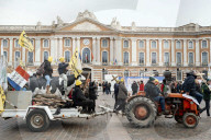 Action By The Inter-Union Group Of Farmers In Toulouse