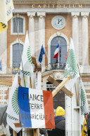 Action By The Inter-Union Group Of Farmers In Toulouse