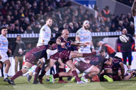 Match de rugby lors de la 14ème journée du Top14 opposant l'UBB (Bordeaux-Bègles) au Racing 92 (62-20) au stade Chaban-Delmas à Bordeaux