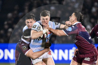 Match de rugby lors de la 14ème journée du Top14 opposant l'UBB (Bordeaux-Bègles) au Racing 92 (62-20) au stade Chaban-Delmas à Bordeaux