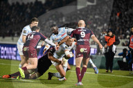 Match de rugby lors de la 14ème journée du Top14 opposant l'UBB (Bordeaux-Bègles) au Racing 92 (62-20) au stade Chaban-Delmas à Bordeaux