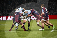 Match de rugby lors de la 14ème journée du Top14 opposant l'UBB (Bordeaux-Bègles) au Racing 92 (62-20) au stade Chaban-Delmas à Bordeaux