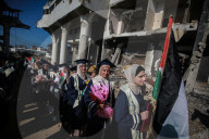 Graduation ceremony for Gaza medical students