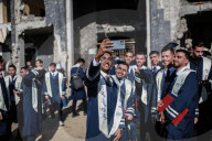 Graduation ceremony for Gaza medical students