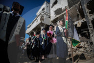 Graduation ceremony for Gaza medical students