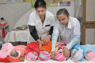 New Year's newborn babies in India