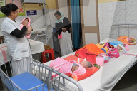 New Year's newborn babies in India