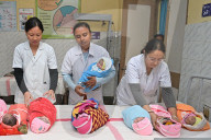 New Year's newborn babies in India