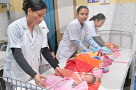 New Year's newborn babies in India