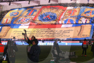 Match de Ligue 1 McDonald's entre le PSG (Paris Saint-Germain) et le Paris FC (2-1) au Parc des Princes à Paris