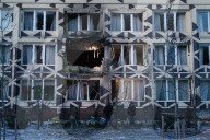 Russian Drones Strike Medical Facility - Kyiv