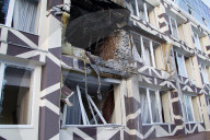 Russian Drones Strike Medical Facility - Kyiv