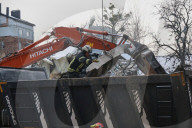 Emergency Rescue Operations Continue Following Russian Strike - Kharkiv