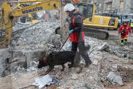 Emergency Rescue Operations Continue Following Russian Strike - Kharkiv