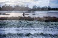 Icy weather for the New Year. 