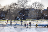 Icy weather for the New Year. 