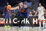 Match de Liga de basket opposant le Real Madrid au FC Barcelona Bàsquet (100-105) à Madrid