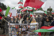 Iran Regime Opponents Protest In LA
