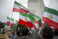 Iran Regime Opponents Protest In LA