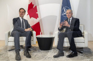 Prime Minister Mark Carney Meets NATO Secretary General - Paris