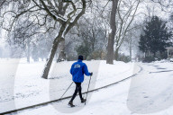 Illustration - Paris Under the Snow - Paris