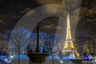 Illustration - Paris Under the Snow - Paris